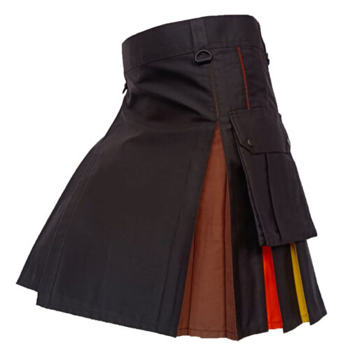 Black Hybrid Pride Kilt - Image 2