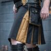 Hybrid Black & Gold Kilt