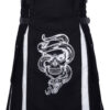 Skull Brocade Hybrid Kilt