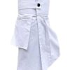 White Modern Utility Kilt