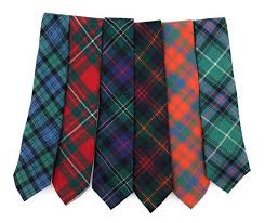 tartan tie