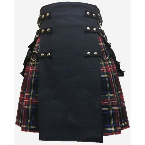 Tartan Cotton Canvas Utility Kilt | usakiltshop.com