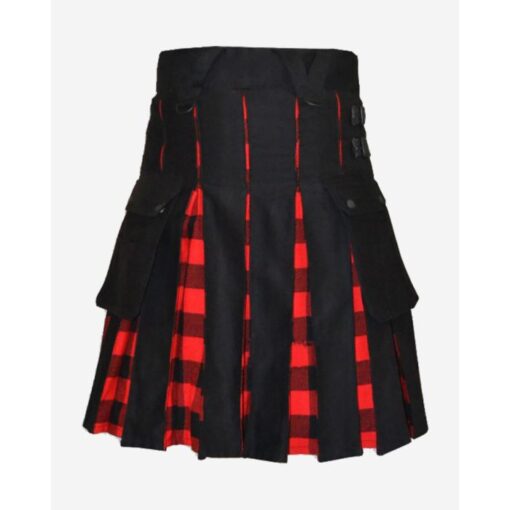 Fashioned Hybrid Kilt With Sporran - Image 3