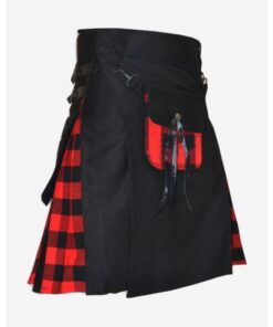 Fashioned Hybrid Kilt With Sporran