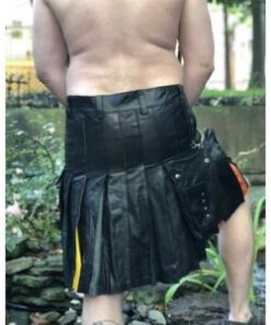 Leather Gay Pride Kilt