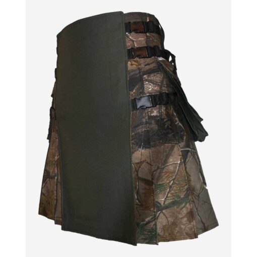 Men Camo Hybrid Kilt |