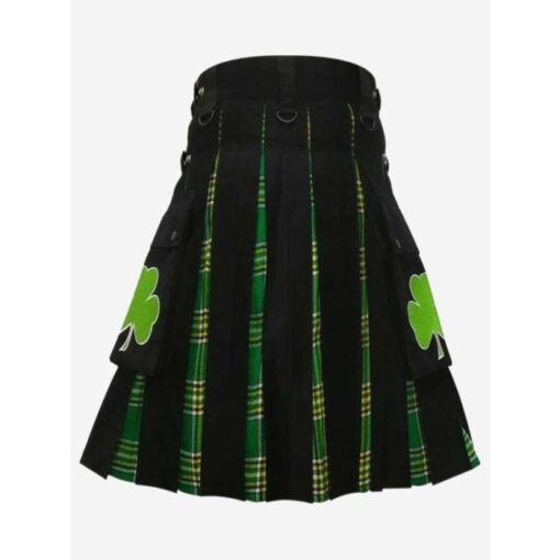 Hybrid Black Irish Kilt - Image 3