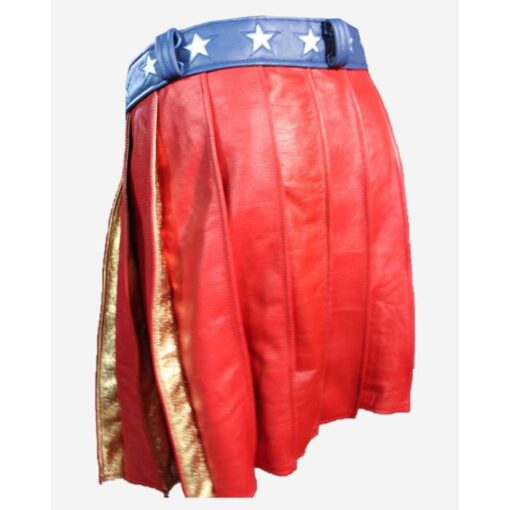 Wonder Women Leather Kilt - Image 3