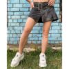 Black Womens Mini Kilt